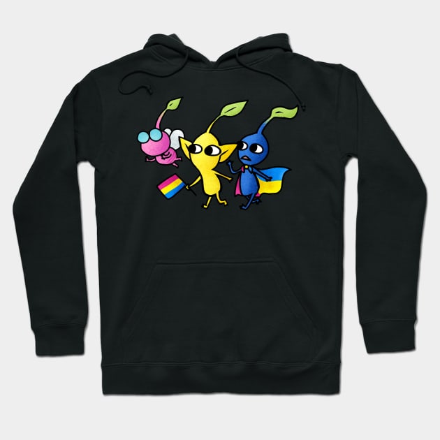 Pride Pikmin Pansexual Hoodie Official Pikmin Merch