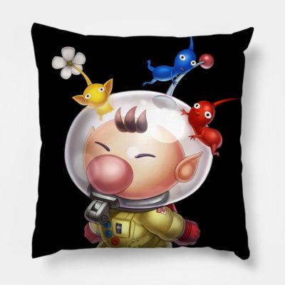 Olimar Throw Pillow Official Pikmin Merch