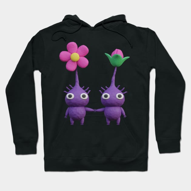 Purple Piks Hoodie Official Pikmin Merch