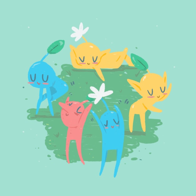 Dancing Pikmin Pin Official Pikmin Merch