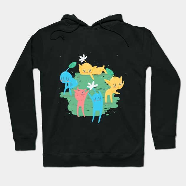 Dancing Pikmin Hoodie Official Pikmin Merch