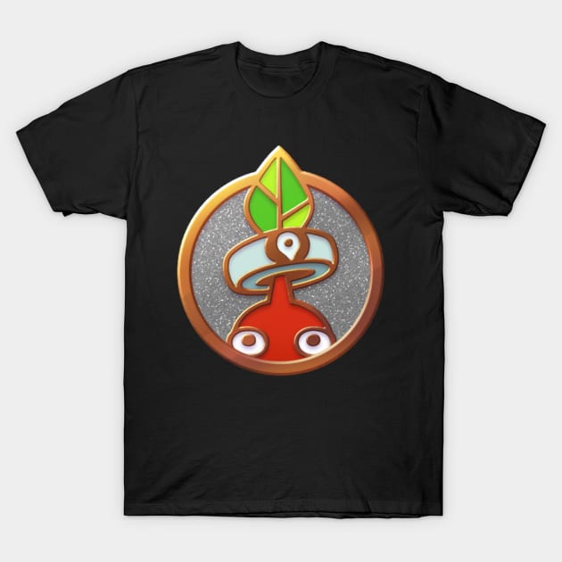 Decor Pikmin Badge T-Shirt Official Pikmin Merch