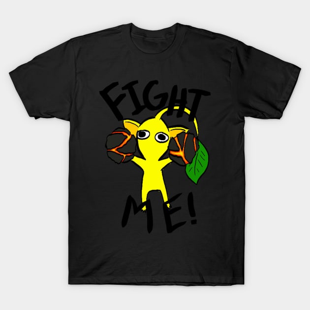 Fight Me Yellow Pikmin T-Shirt Official Pikmin Merch