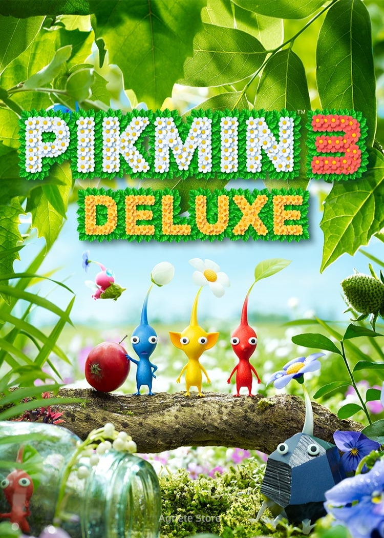Pikmin 3 Deluxe Poster Game Prints Posters Wall Pictures for Modern Living Room Decor 9 - Pikmin Shop