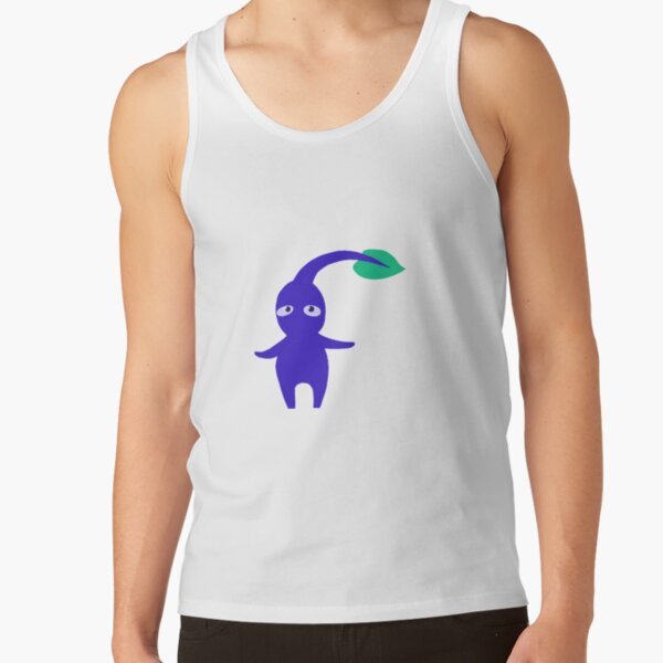 Blue Pikmin Tank Top Official Pikmin Merch