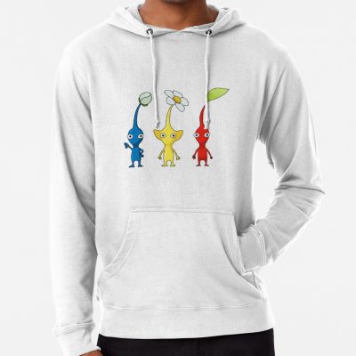 Blue, Yellow And Red Pikmin Set Hoodie Official Pikmin Merch