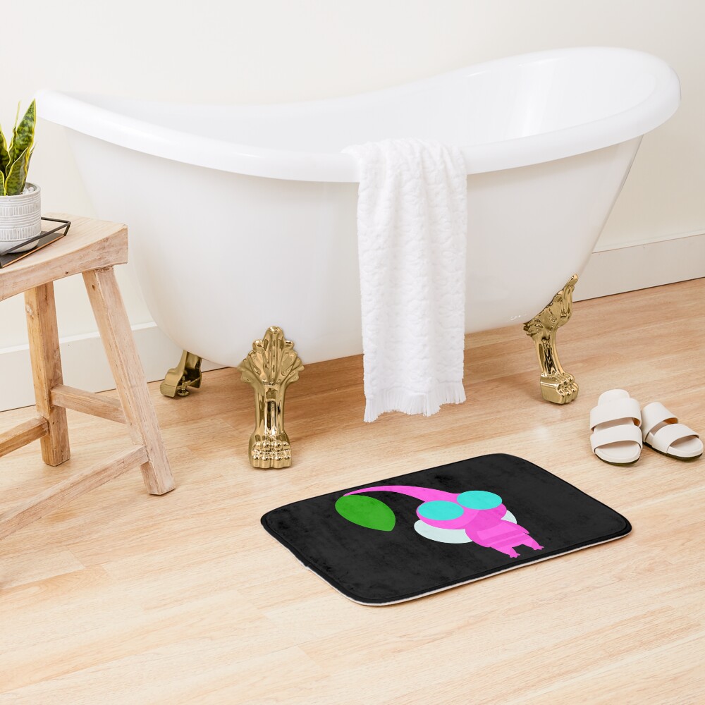 Pikmin 4 Four Bath Mat Official Pikmin Merch
