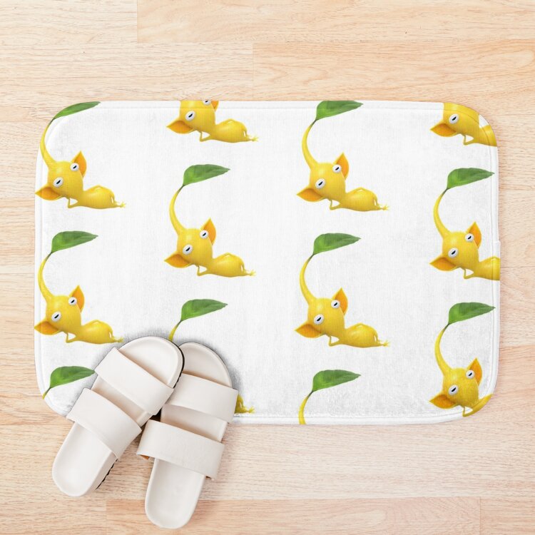 Yellow Pikmin Bath Mat Official Pikmin Merch