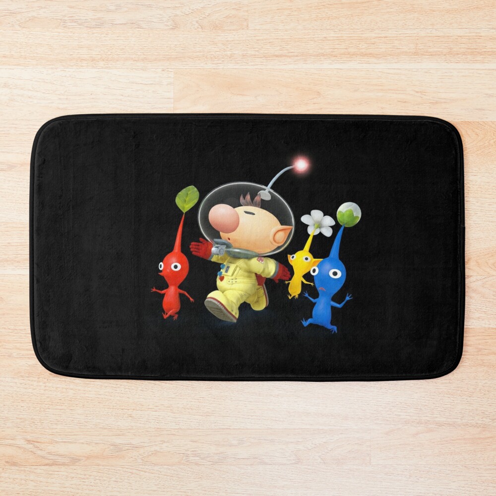 Pikmin Bath Mat Official Pikmin Merch