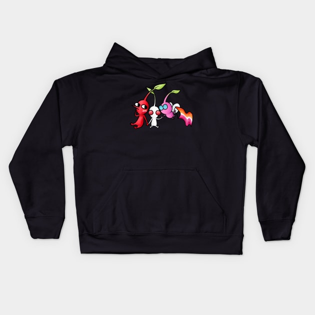 Pride Pikmin Kids Hoodie Official Cow Anime Merch
