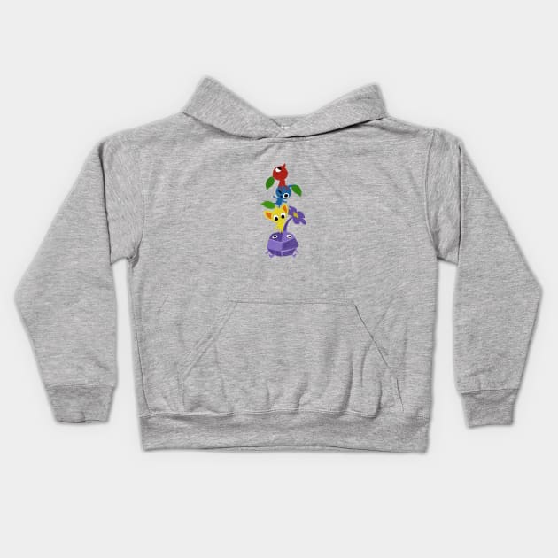 Pikmin Kids Hoodie Official Cow Anime Merch