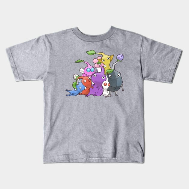Pikmin Kids T-Shirt Official Cow Anime Merch