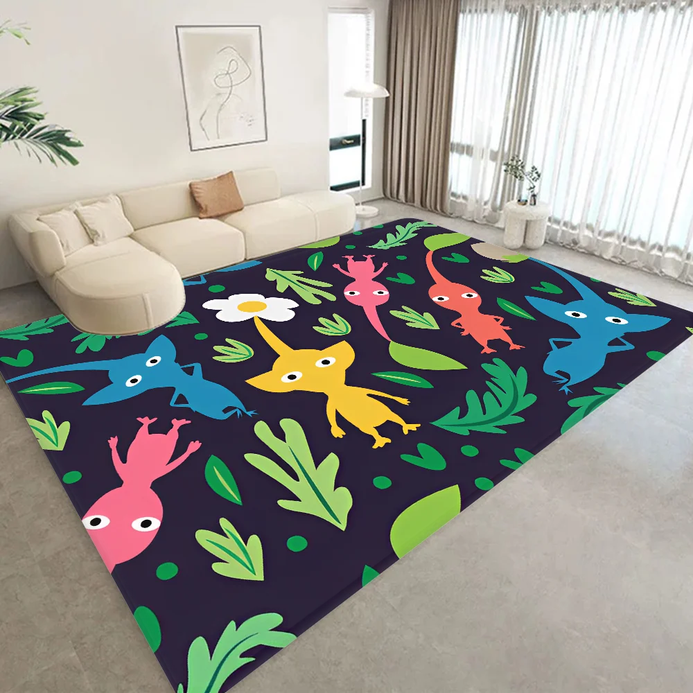 Pikmin Game Floor Mat Bath Mat Nordic Style Home Doormat Bathroom Toilet Mats Bedroom Welcome Doormat 1 - Pikmin Shop