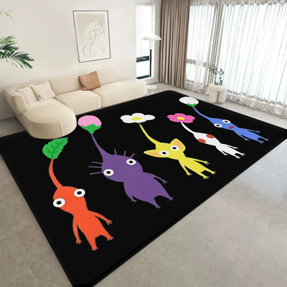 Pikmin Game Floor Mat Bath Mat Nordic Style Home Doormat Bathroom Toilet Mats Bedroom Welcome Doormat 2 - Pikmin Shop