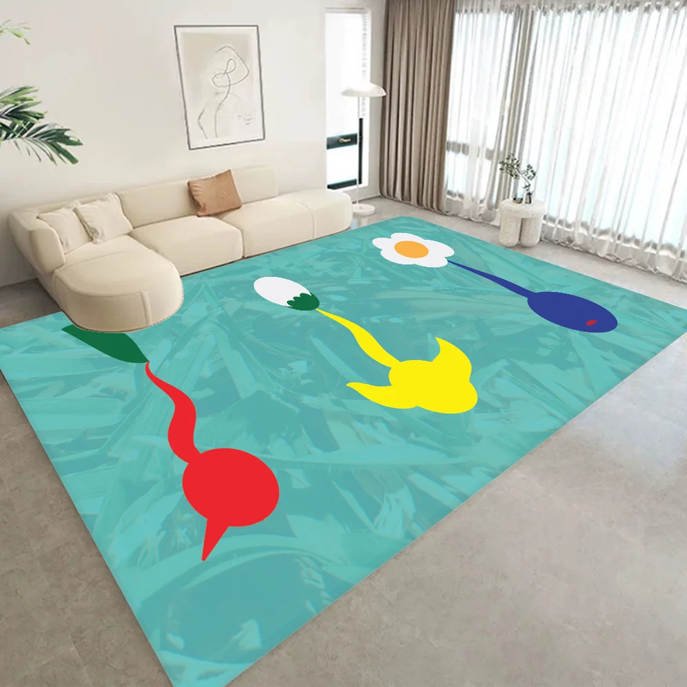Pikmin Game Floor Mat Bath Mat Nordic Style Home Doormat Bathroom Toilet Mats Bedroom Welcome Doormat 3 - Pikmin Shop