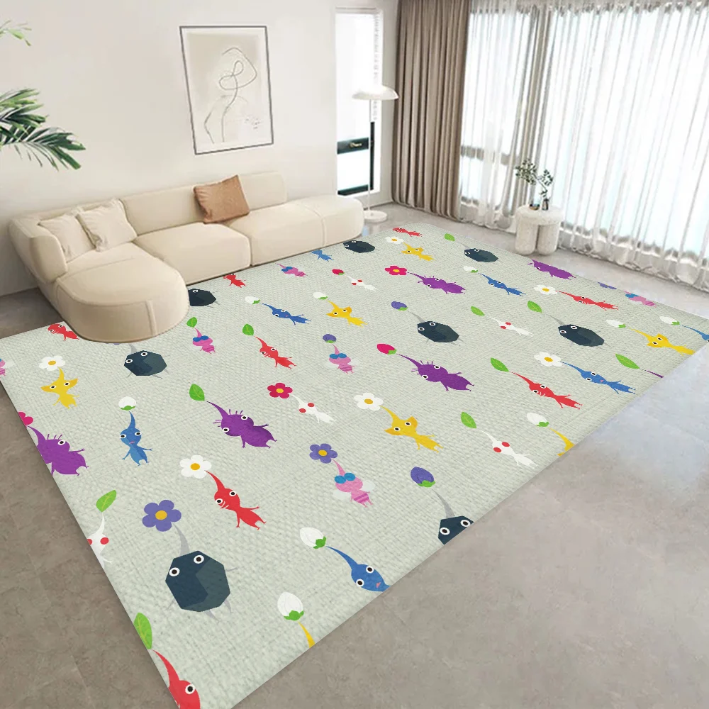 Pikmin Game Floor Mat Bath Mat Nordic Style Home Doormat Bathroom Toilet Mats Bedroom Welcome Doormat 6 - Pikmin Shop