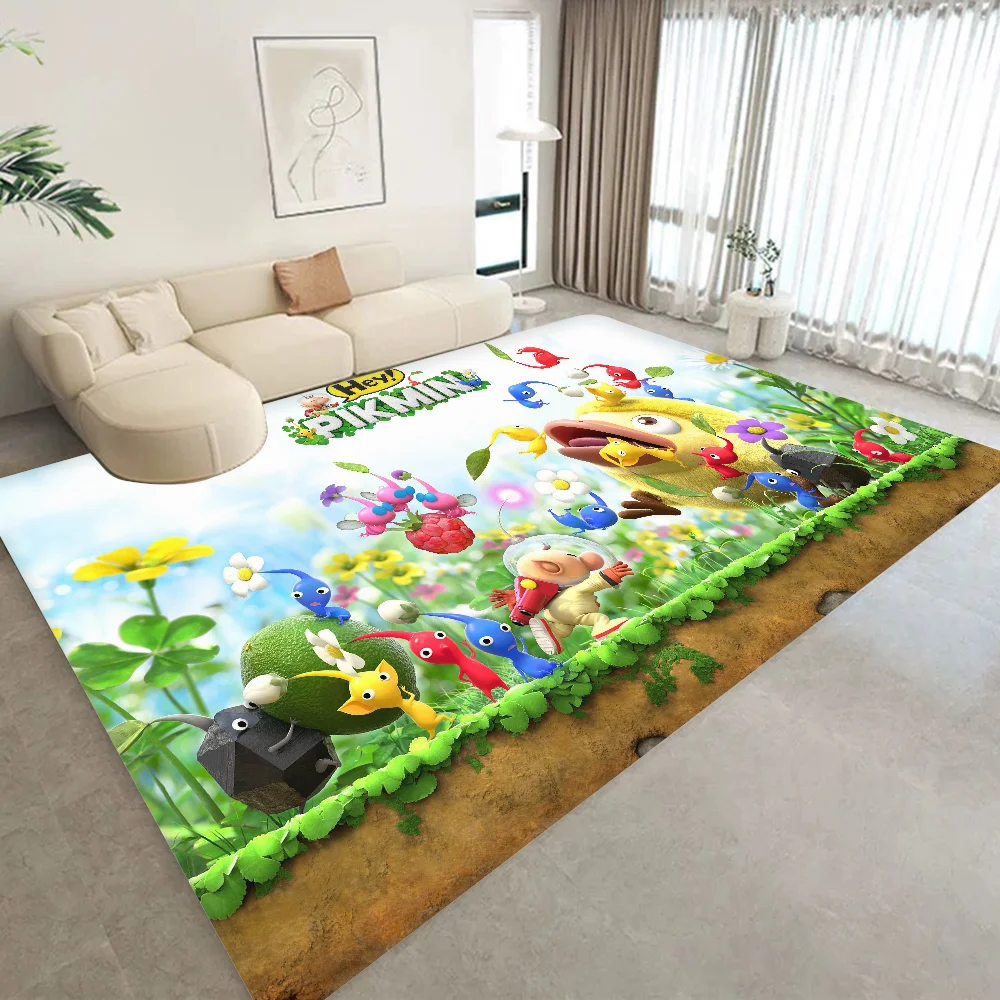 Pikmin Game Floor Mat Bath Mat Nordic Style Home Doormat Bathroom Toilet Mats Bedroom Welcome Doormat 7 - Pikmin Shop
