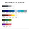 tank top color chart - Pikmin Shop
