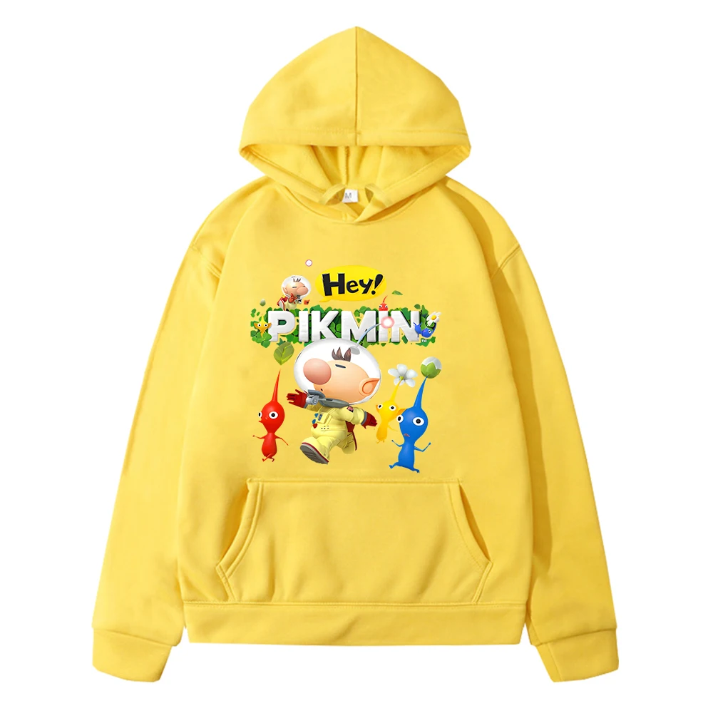 kf S4bfb4b61f49d4533b89a79ec2b2d511fg Pikmin Popular game Print hoodies Fleece sweatshirt y2k sudadera boy clothe Autumn Jacket pullover anime hoodie - Pikmin Shop