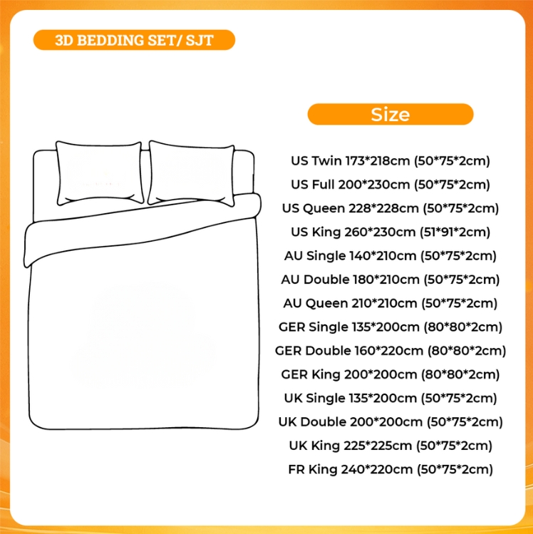 3D BEDDING SET - Pikmin Shop